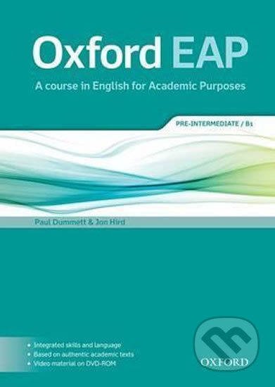 Oxford English for Academic Purposes B1 Student´s Book + DVD-ROM Pack Oxford University Press