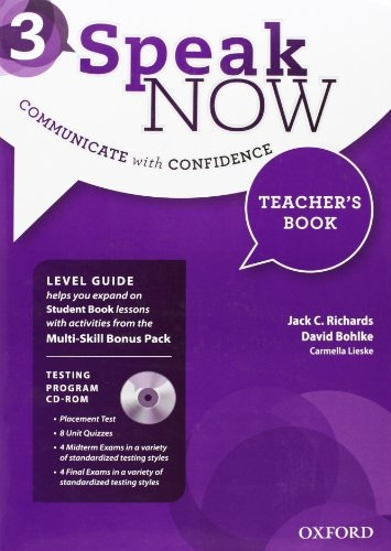 Speak Now 3 Teacher´s Book with Testing Program CD-ROM Oxford University Press