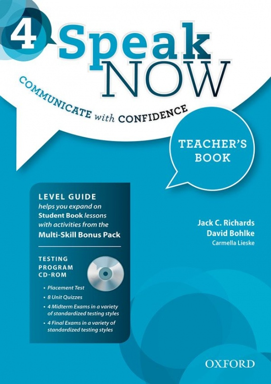 Speak Now 4 Teacher´s Book, CD-ROM a Access Card Pack Oxford University Press
