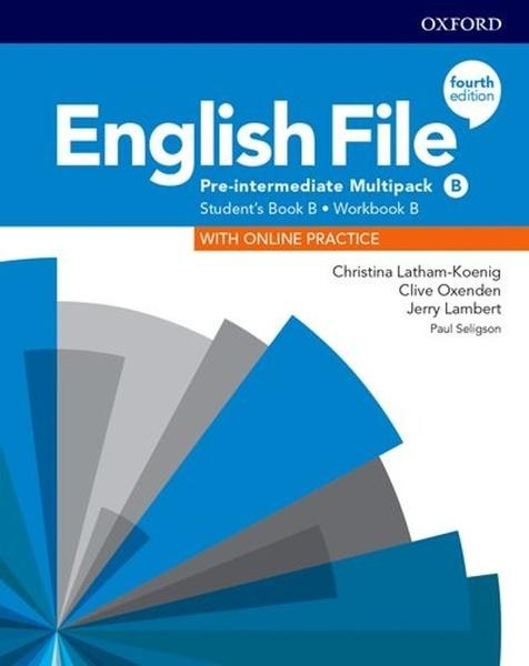 English File Fourth Edition Pre-Intermediate Multipack B with Student Resource Centre Pack Oxford University Press
