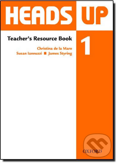 Heads Up 1: Teacher´s Resource Book - Christina Mare la de - kniha z kategorie Jazykové učebnice a slovníky