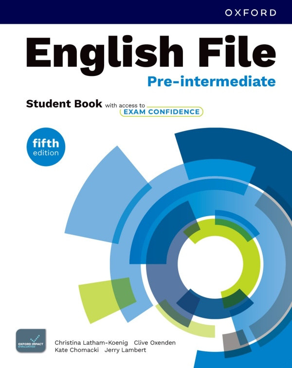 English File Fifth Edition Pre-Intermediate Student´s Book with Student Resource Centre Pack Oxford University Press
