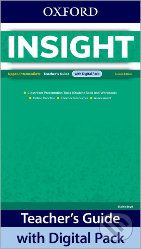 Insight Second Edition Upper Intermediate Teacher´s Guide with Digital pack Oxford University Press