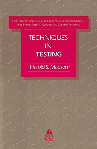 Techniques in Testing Oxford University Press