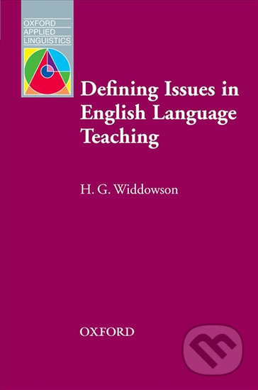 Oxford Applied Linguistics Defining Issues in English Language Teaching Oxford University Press