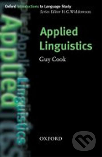 Oxford Introductions to Language Study Applied Linguistics Oxford University Press