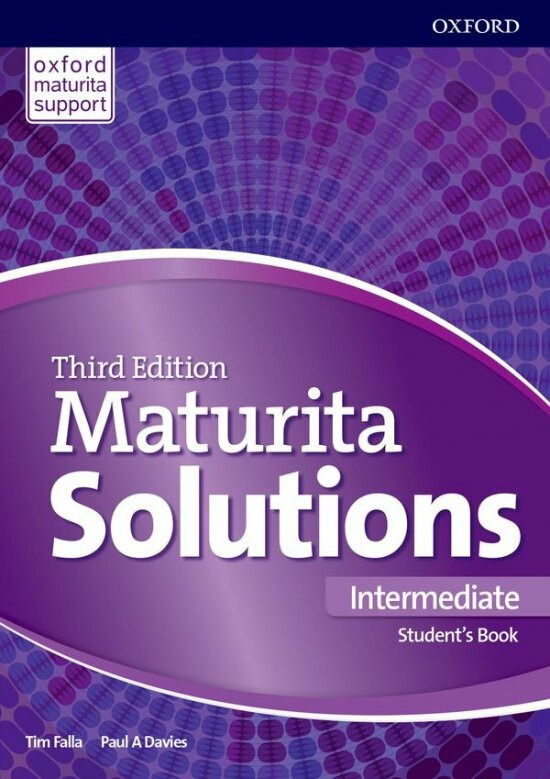 Maturita Solutions 3rd Edition Intermediate Student's Book CZ - Paul A Davies, Tim Falla