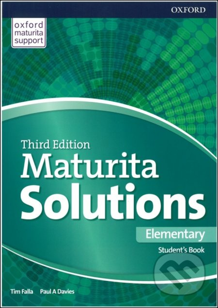 Maturita Solutions - Elementary - Student's Book + Online Pack (SK Edition) - kniha z kategorie Jazykové učebnice a slovníky