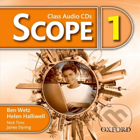 Scope 1: Class Audio CDs /2/ - Janet Hardy-Gould - audiokniha z kategorie Jazykové učebnice a slovníky