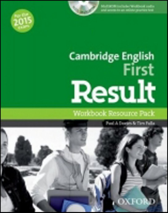Cambridge English First Result Workbook without Key with Audio CD - Paul A Davies, Tim Falla
