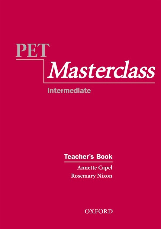 Pet Masterclass: Teacher´s Book - Annette Capel - kniha z kategorie Jazykové učebnice a slovníky