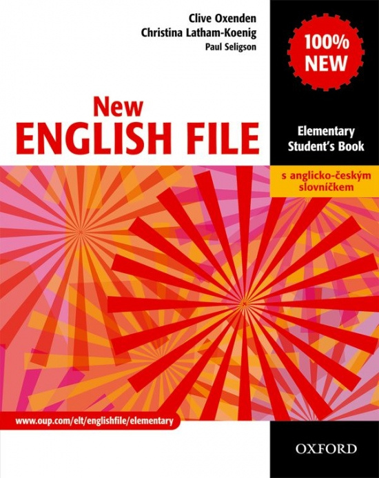 New English File Elementary Student´s Book s anglicko-českým slovníčkem
