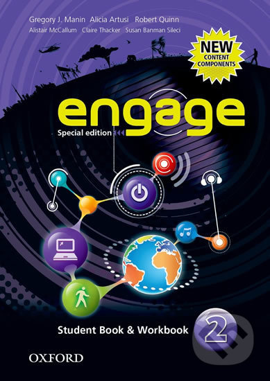 Engage 2: Student´s Book and Workbook Pack - Gregory J. Manin - kniha z kategorie 2. stupeň