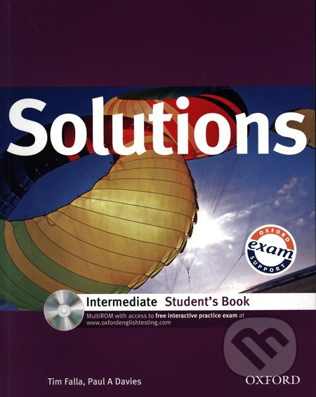 Solutions - Intermediate - Student's Book + MultiROM - kniha z kategorie Jazykové učebnice a slovníky