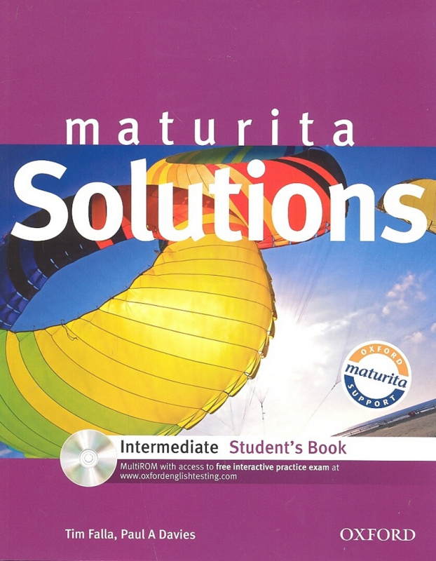 Maturita Solutions Intermediate Student´s Book + CD-ROM Czech Edition - Paul A Davies, Tim Falla
