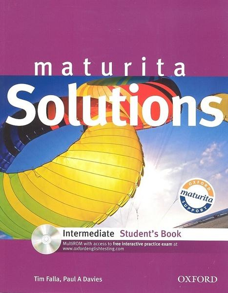 Maturita Solutions Intermediate Student´s Book + CD-ROM Czech Edition - Paul A Davies, Tim Falla