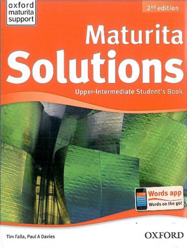 Maturita Solutions 2nd Edition Upper Intermediate Student´s Book Czech Edition - Tim Falla, Paul Davies