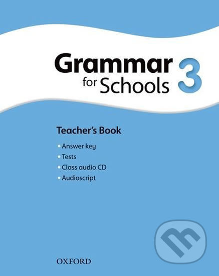 Oxford Grammar for Schools 3 (Teacher´s Book with Audio CD) - kniha z kategorie 2. stupeň
