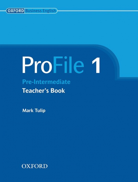 PROFILE 1 TEACHER´S BOOK Oxford University Press
