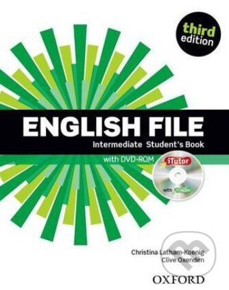 English File - Intermediate: Student's Book with DVD-ROM - kniha z kategorie Jazykové učebnice a slovníky