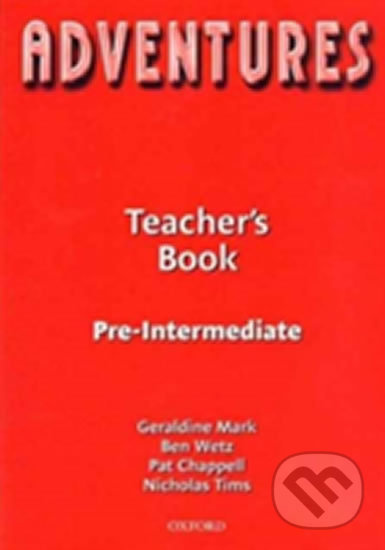 Adventures Pre-Intermediate Teacher´s Book Oxford University Press