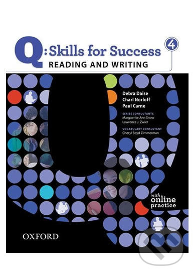 Q: Skills for Success: Reading and Writing 4 - Student´s Book with Online Practice - kniha z kategorie Jazykové učebnice a slovníky