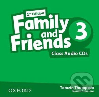 Family and Friends 2nd Edition 3 Class Audio CDs (2) Oxford University Press