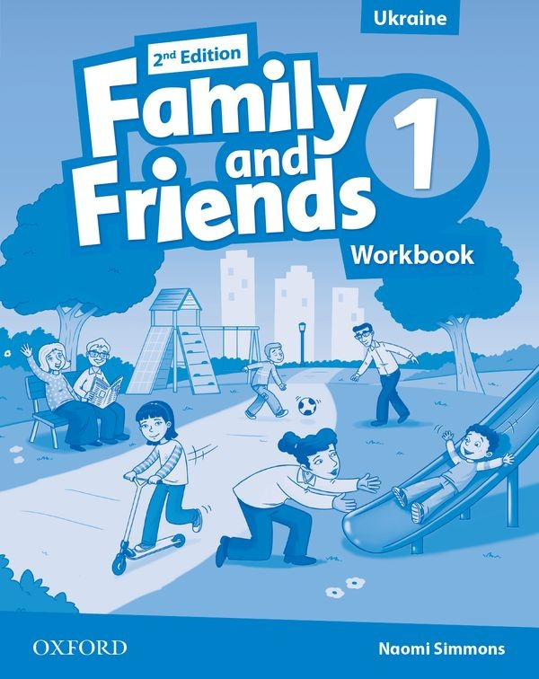 Family and Friends 1 (2nd Edition Workbook (Ukrainian Edition)) - kniha z kategorie Jazykové učebnice a slovníky