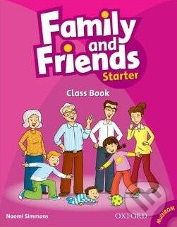 Family and Friends - Starter - Course Book - Naomi Simmons - kniha z kategorie Jazykové učebnice a slovníky