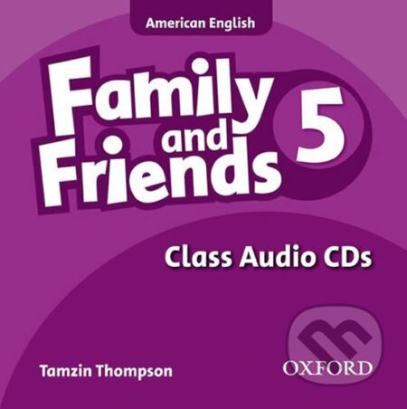 Family and Friends American English 5: Class Audio CDs /2/ - audiokniha z kategorie 1. stupeň