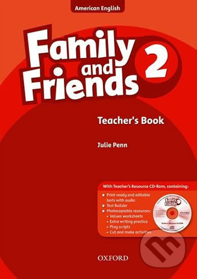 Family and Friends American English 2: Teacher´s Book CD-ROM Pack - kniha z kategorie 1. stupeň