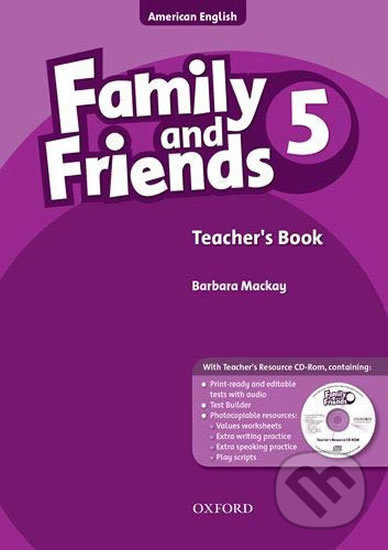Family and Friends American English 5: Teacher´s Book CD-ROM Pack - kniha z kategorie 1. stupeň