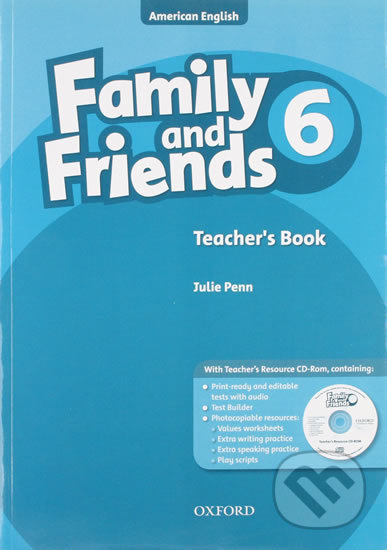 Family and Friends American English 6: Teacher´s Book CD-ROM Pack - kniha z kategorie 1. stupeň