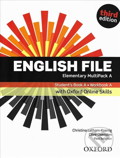 New English File: Elementary - MultiPACK A with Online Skills - kniha z kategorie Jazykové učebnice a slovníky