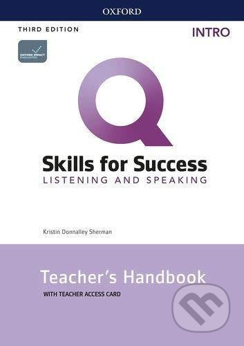 Q: Skills for Success: Listening and Speaking Intro - Teacher´s Handbook with Teacher´s Access Card, 3rd - kniha z kategorie Jazykové učebnice a…