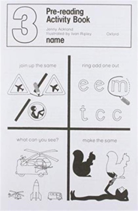 Pre-Reading Activity Books: Book 3 Oxford University Press