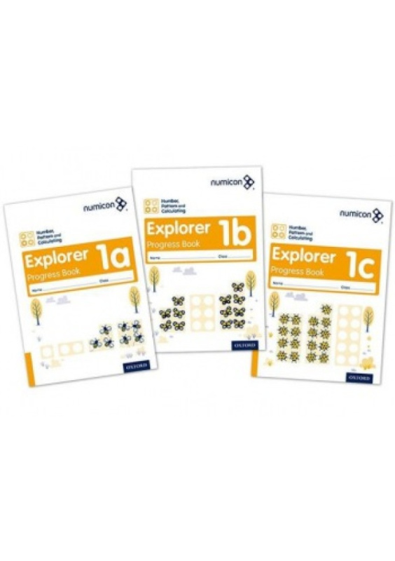 Numicon: Number, Pattern and Calculating 1 Explorer Progress Books ABC (Mixed pack) Oxford University Press