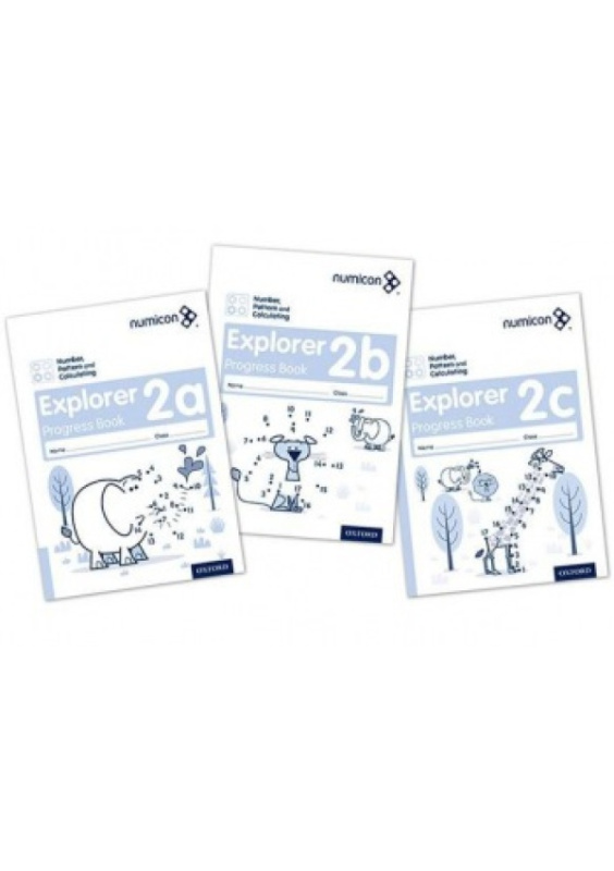 Numicon: Number, Pattern and Calculating 2 Explorer Progress Books ABC (Mixed pack) Oxford University Press