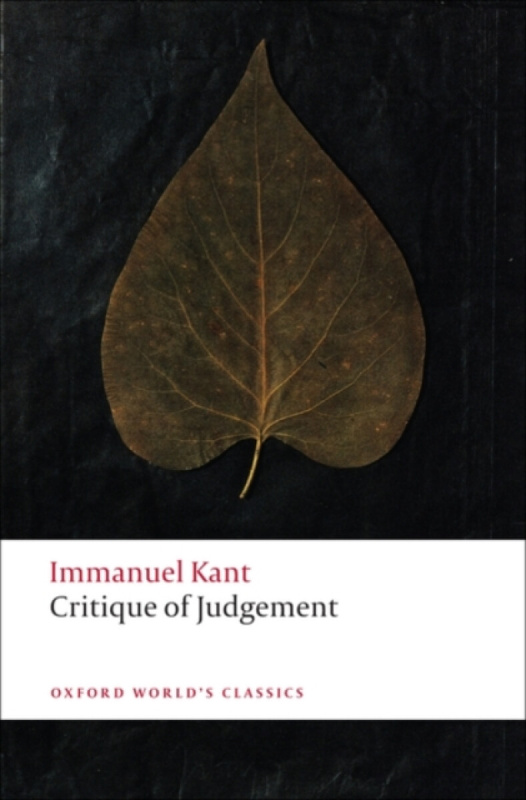 Oxford World´s Classics Critique of Judgement Oxford University Press