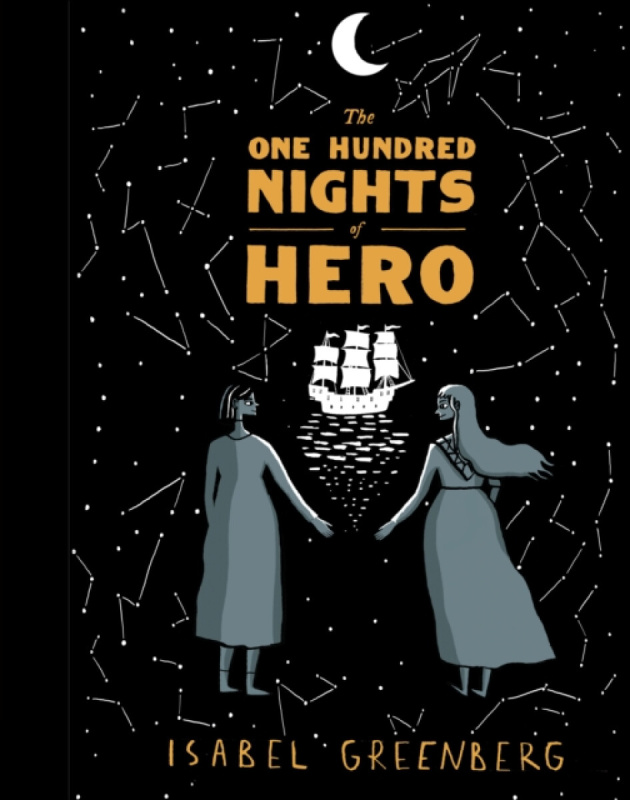 The One Hundred Nights of Hero - Isabel Greenberg - kniha z kategorie Komiksy