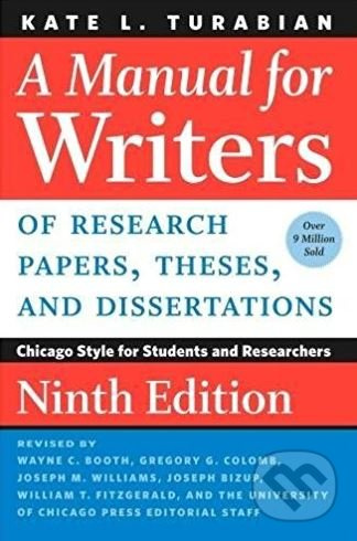 A Manual for Writers of Research Papers, Theses, and Dissertations - kniha z kategorie Humanitní a společenské vědy
