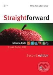 Straightforward 2nd Edition Intermediate Class Audio CDs Macmillan