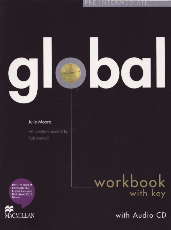 Global Pre-intermediate Workbook with key + CD Macmillan