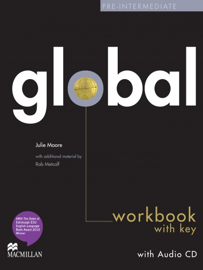 Global Pre-intermediate Workbook with key + CD Macmillan