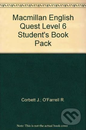 Macmillan English Quest 6 Pupil´s Book Pack Macmillan