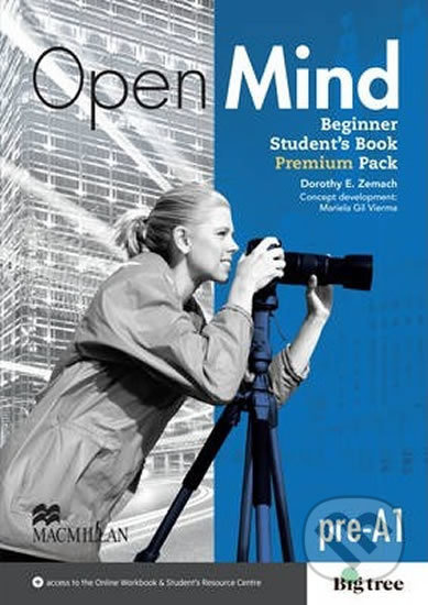 Open Mind Beginner Student´s Book Pack Premium with Webcode for Online Video a MP3 Audio Macmillan