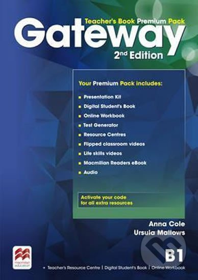 Gateway to Maturita 2nd Edition B1 Teacher´s Book Premium Pack Macmillan