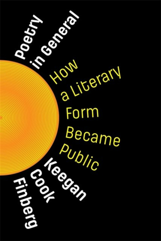 Columbia University Press Poetry in General - Finberg, Keegan Cook