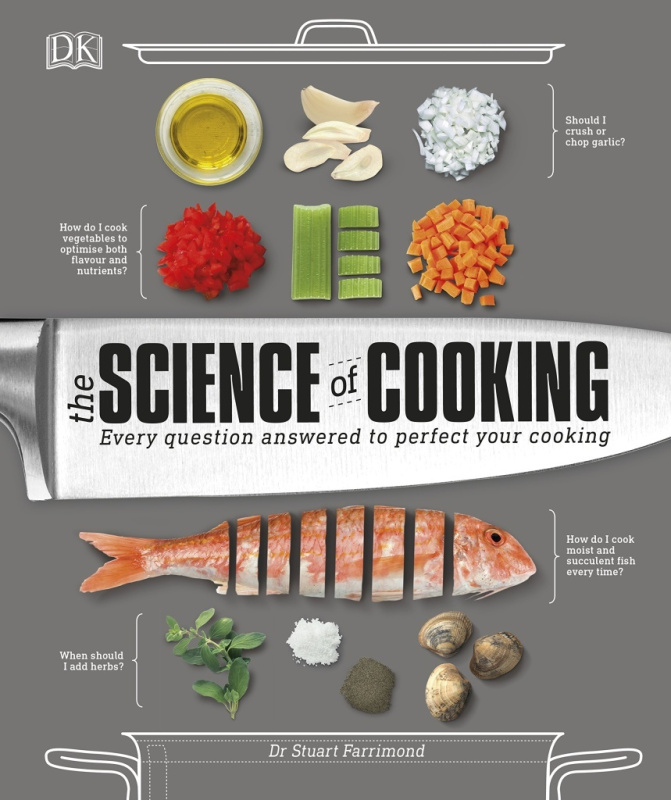 The Science of Cooking - Stuart Farrimond - kniha z kategorie Kuchařky
