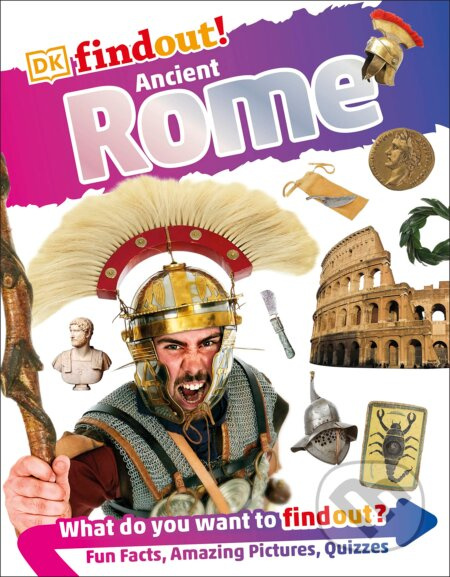 DKfindout! Ancient Rome - kniha z kategorie Naučné knihy